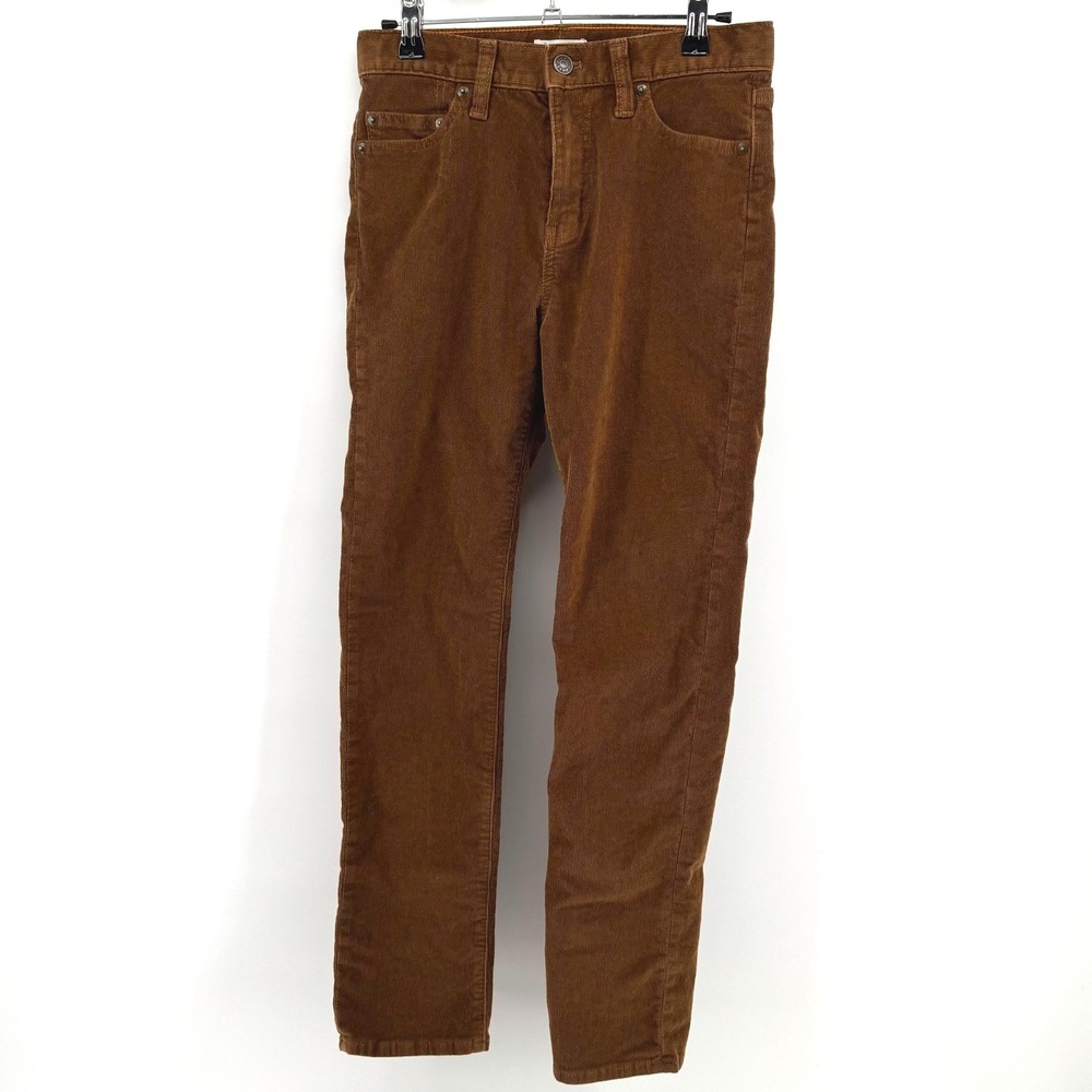 Crewcuts Corduroy Pants Kids Size 12 Brown Slim Straight 5-Pocket Casual Classic